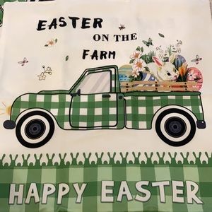 Easter farmhouse pillow covers
